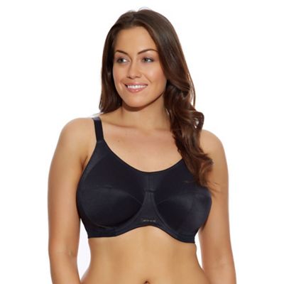 Elomi Black 'Energise' sports bra